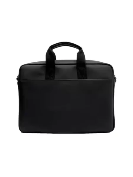 Torba na laptopa Lacoste czarna