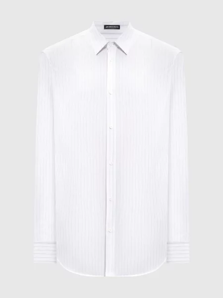 Сорочка Benard в смужку Ann Demeulemeester біла