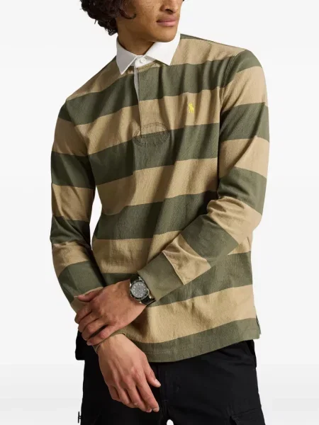 Șosete Polo Ralph Lauren cu model herringbone cu broderie plasă albastru