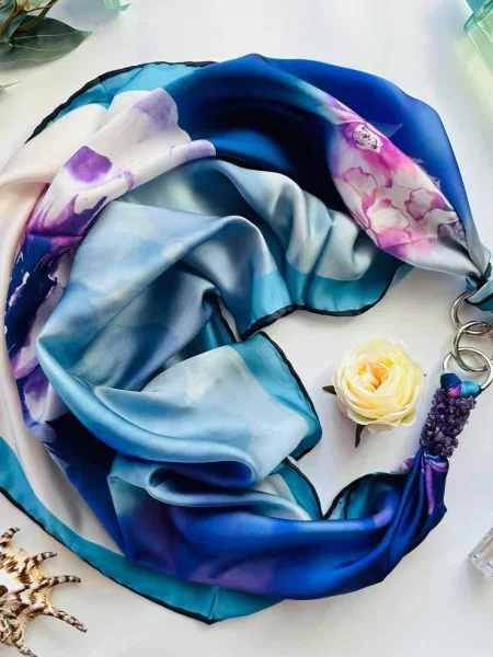 MyScarf Basic Хустка Мультиколор Шовк
