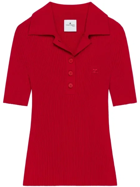 Polo Courreges roșu
