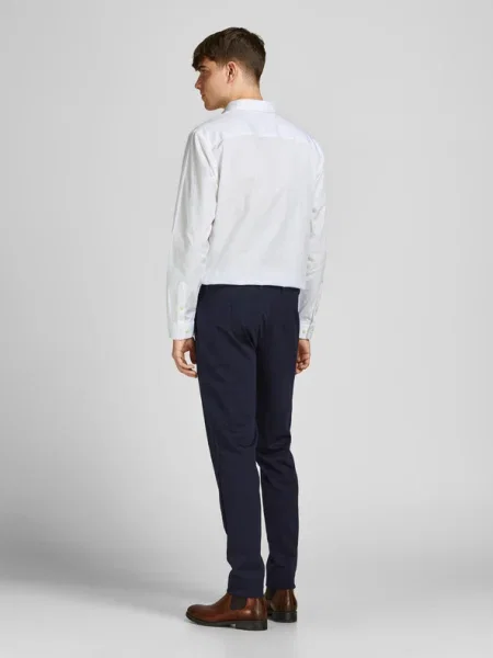 JACK & JONES Cămașă Cardiff murdar alb