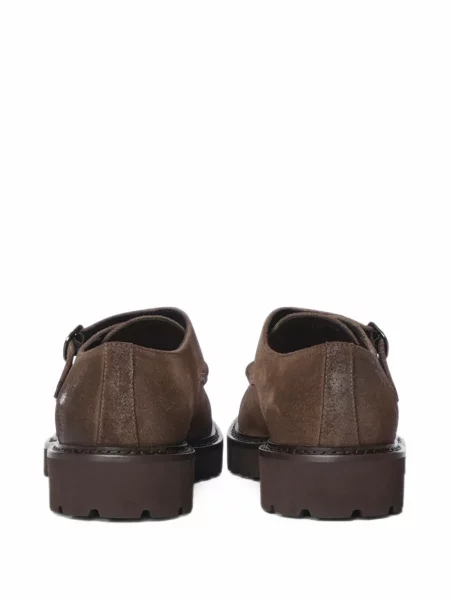 Pantofi monk Doucal's cu bretele maro