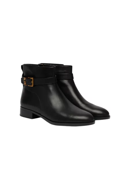 Botki Michael Kors skórzane czarne