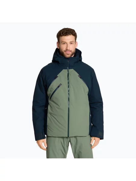 Мъжко ски яке ZIENER Tarago green mud зелено