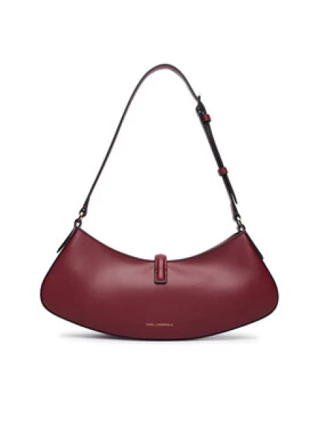 KARL LAGERFELD Ročna torba Bordo rdeča