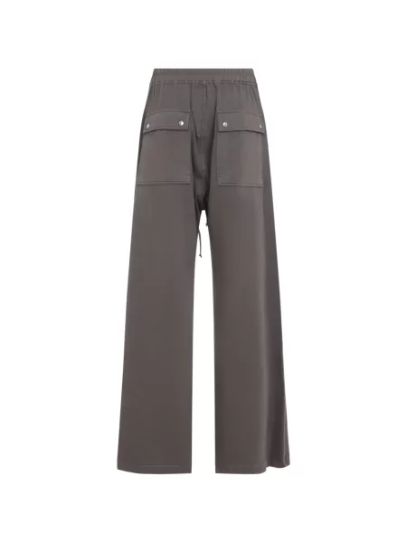 Pantaloni Rick Owens Drkshdw cu cordon gri