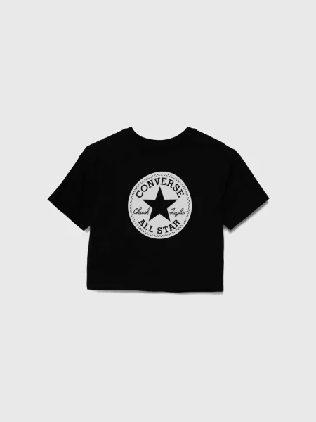Converse Detské tričko čierna