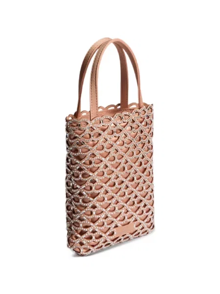 Shopper torbica Anya Hindmarch ružičasta