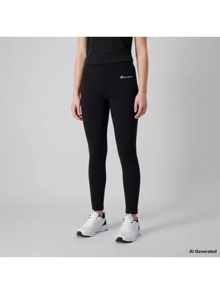 Leggings copii Champion negru