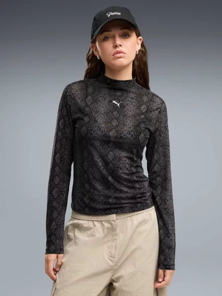 Лонгслив Puma черный