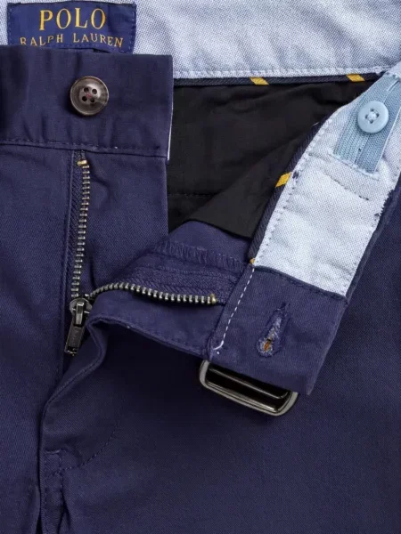 Сhinosy dziecięce Polo Ralph Lauren niebieskie