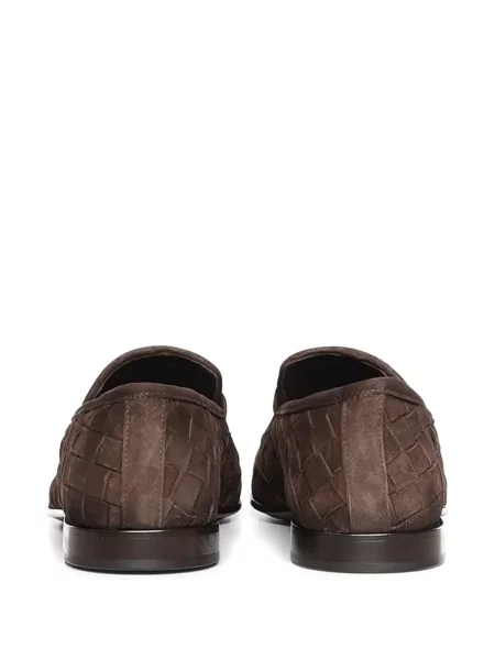 Szarvasbőr loafer Galliano barna