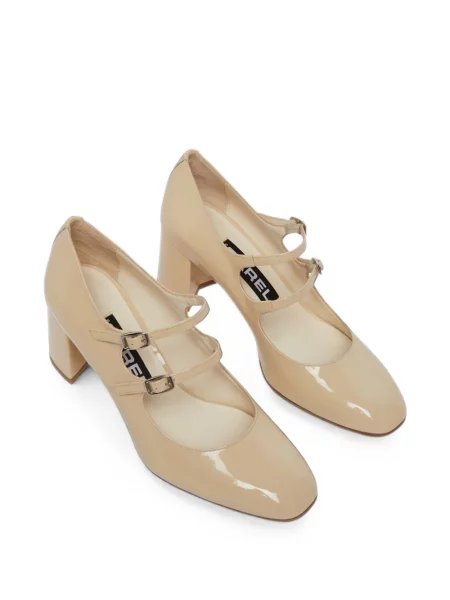 Pantofi cu toc Carel Paris din piele cu bretele