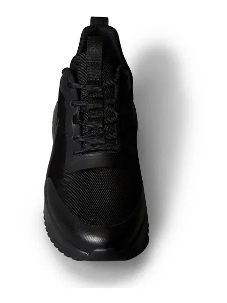 Blugi Calvin Klein din dantelă negru