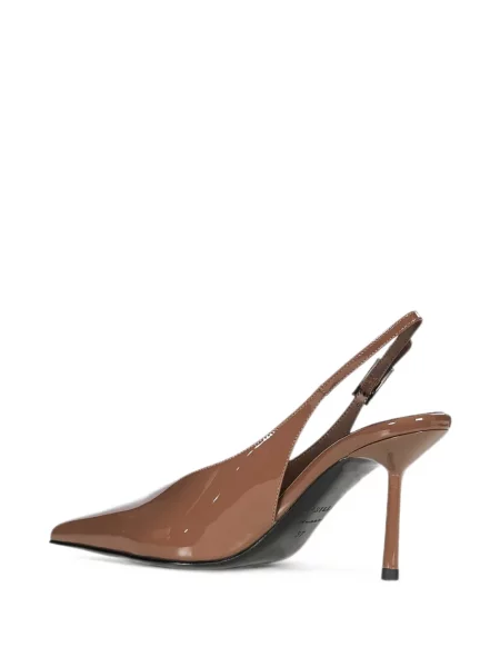 Pantofi cu toc Le Silla slingback maro