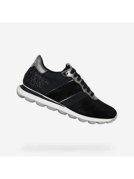 Sneakerși Geox negru