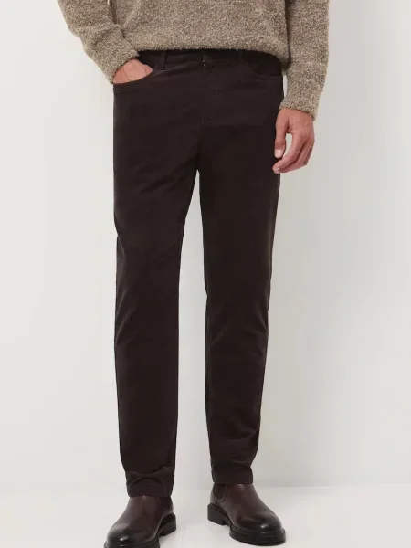 Вельветові штани Medicine пряма коричневий