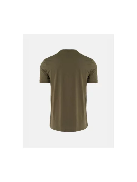 HUGO T-shirt Diragolino Kaki zelena