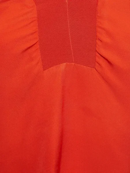 Top Sandro cu volane portocaliu