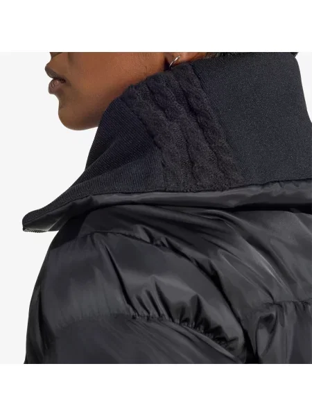 Jachetă adidas Knitted Puffer Jacket Black M negru
