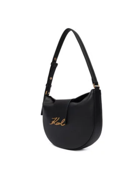 Karl Lagerfeld Torba za čez ramo zlata črna