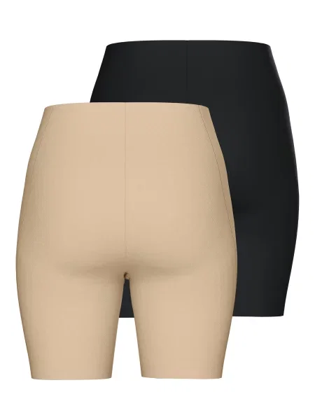 PIECES Leggings PCNamee bej negru