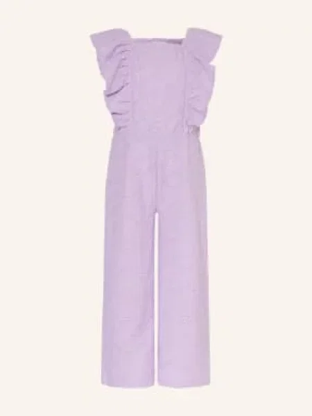 S.Oliver Red Pletený Kombinéza S Volánky světle fialová červený