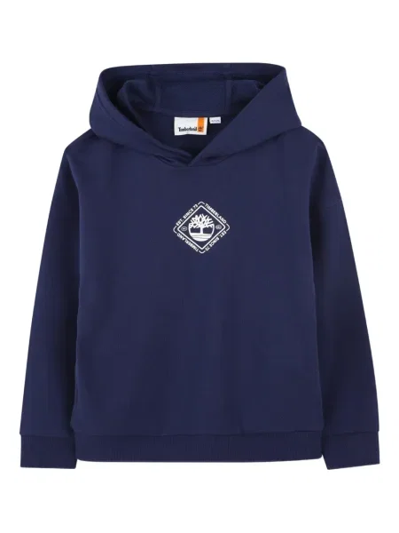 Bluza z kapturem dziecięca Timberland niebieska