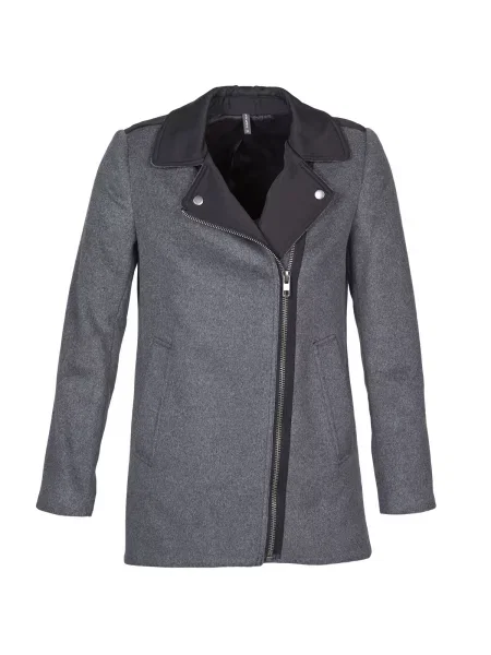 Kabát Naf Naf šedý