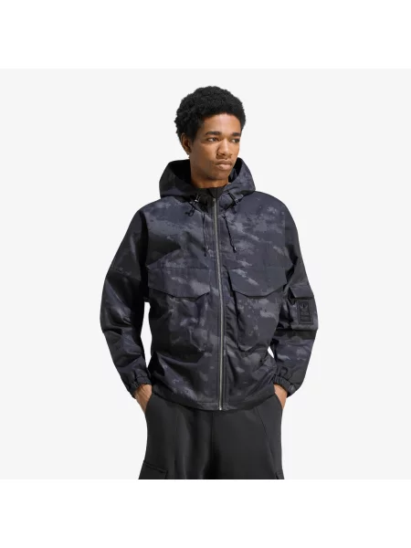 Windbreaker adidas Camo Jacket Black S negru