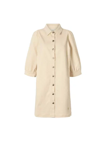 Sukienka koszulowa Rue De Femme beżowa
