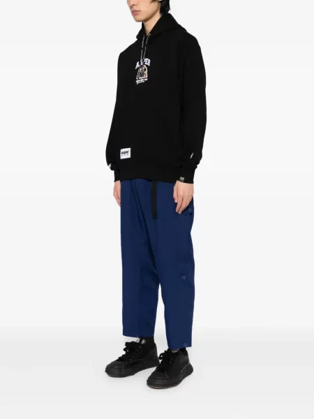 Hanorac cu glugă Aape By A Bathing Ape negru