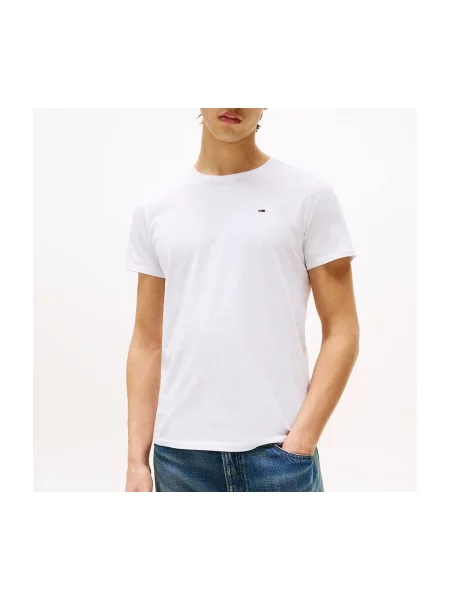 Jersey póló Tommy Jeans fehér