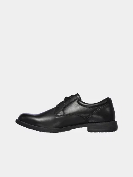 Кожаные туфли Skechers черные