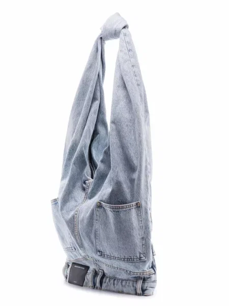 Hobo taška Alexander Wang s 5 kapsami modrá
