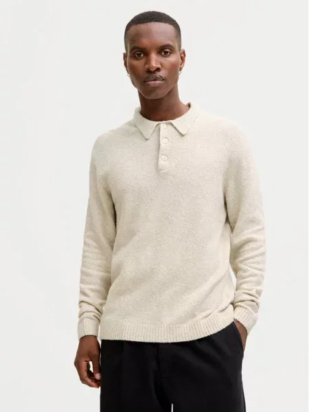 Jack & Jones Pulover Maverick bež
