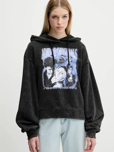 Adidas Bluză Century Fox Disney Oversize negru