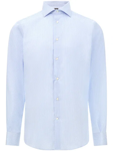 Boggi Milano Košile světlemodrá bílá