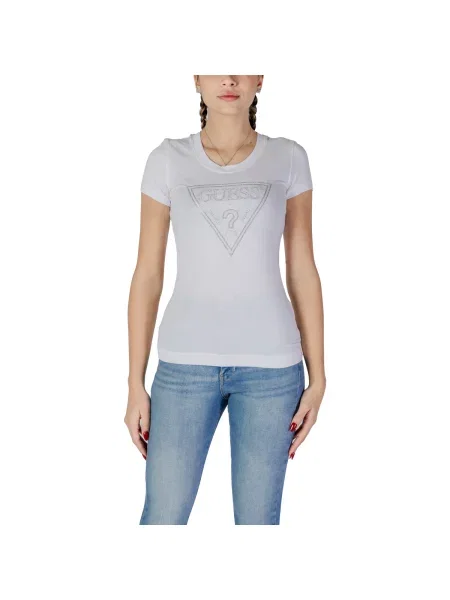 Guess T-shirt Regular Fit bijela