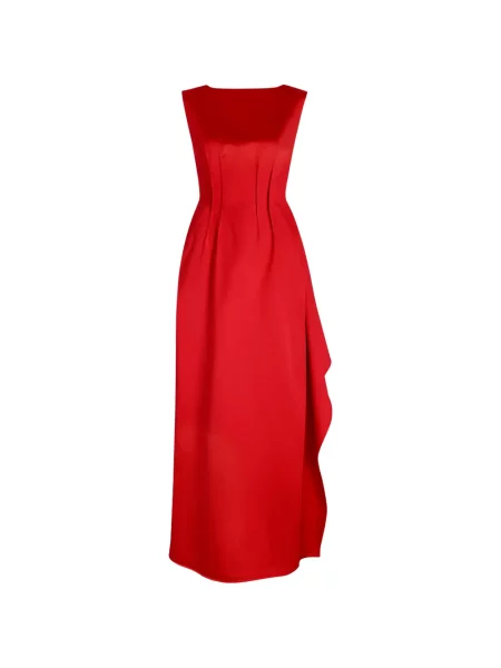 Rochie Proenza Schouler din satin roșu