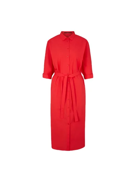 Sukienka koszulowa Windsor czerwona