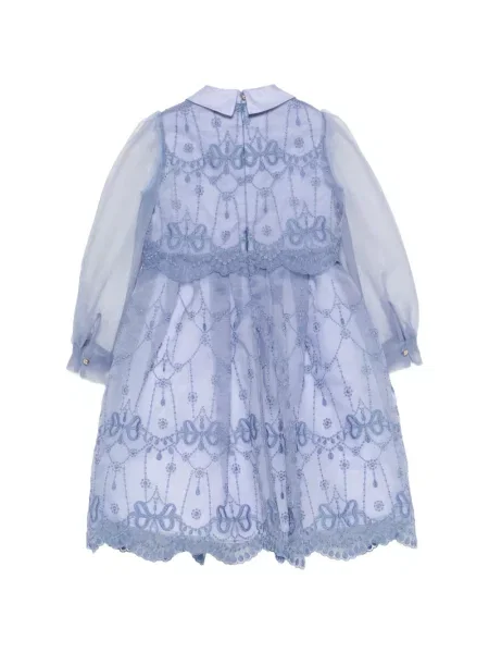 Sukienka dziecięca Elie Saab niebieska