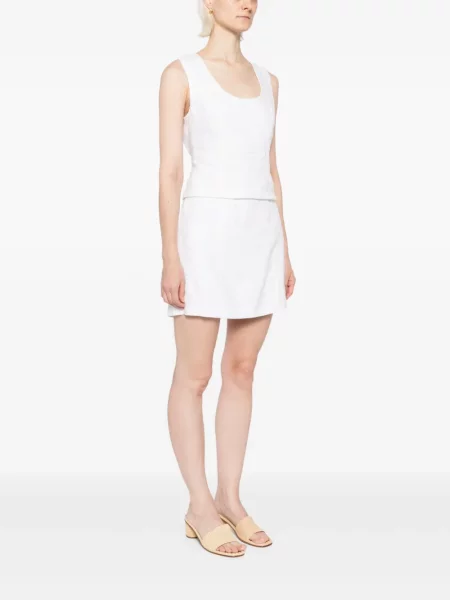 Ленена пола Reformation бяло