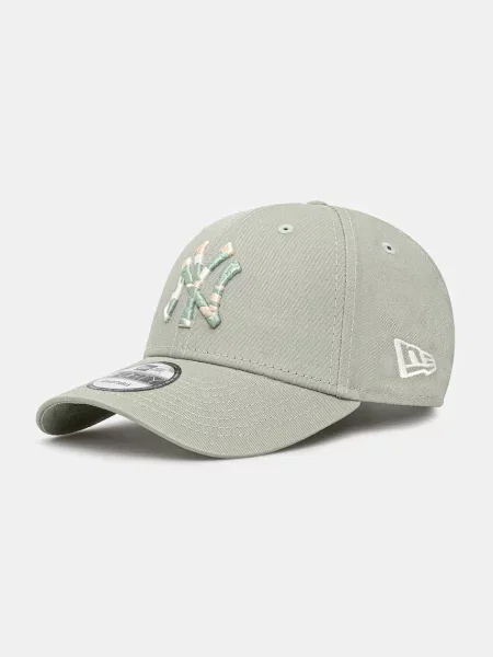 Шапка с козирка New Era с изчистен дизайн зелено