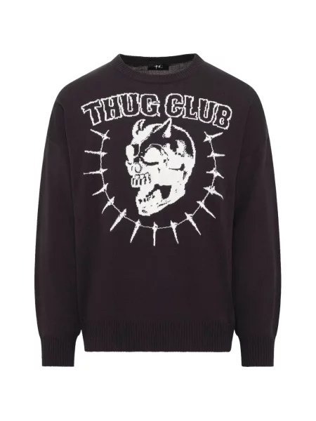 Pulover Thug Club negru