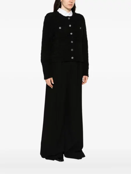 Bouclé pulover Lauren Ralph Lauren negru
