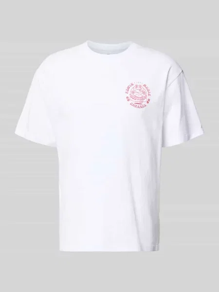 T-shirt z czystej Model MUSIC CHANNEL' Edwin biała