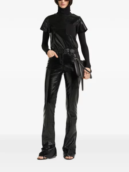 Tricou Courreges negru