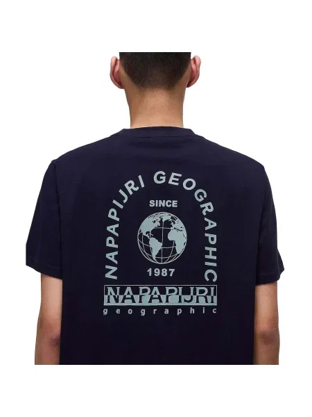 Tricou Napapijri albastru